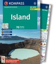 Cover von KOMPASS Wanderführer Island, 70 Touren mit Extra-Tourenkarte