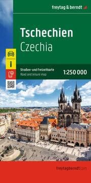 Cover von freytag & berndt Straßenkarte Tschechien 1:250.000