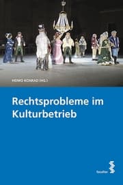 Cover von Rechtsprobleme im Kulturbetrieb