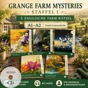 Cover von Grange Farm Mysteries - Staffel 1 - 5 englische Farm-Rätsel aus Wales A1-A2 (+ 5 Audio-CDs)