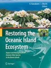 Cover von Restoring the Oceanic Island Ecosystem