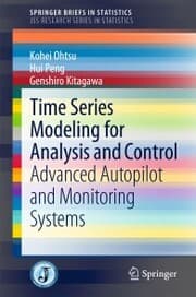 Cover von Time Series Modeling for Analysis and Control