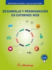 Cover von Desarrollo y programación en entornos web