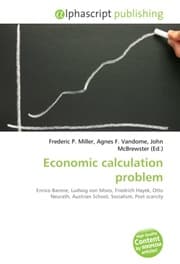 Cover von Economic calculation problem