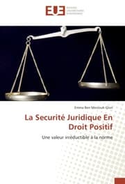 Cover von La Securité Juridique En Droit Positif