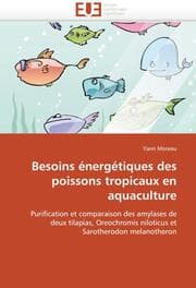 Cover von Besoins énergétiques des poissons tropicaux en aquaculture