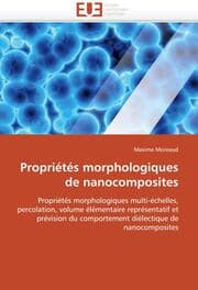 Cover von Proprietes morphologiques de nanocomposites