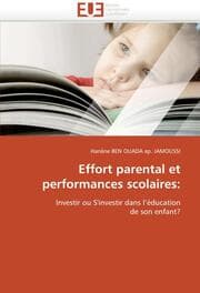 Cover von Effort parental et performances scolaires: