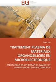 Cover von TRAITEMENT PLASMA DE MATERIAUX ORGANOSILICIES EN MICROELECTRONIQUE