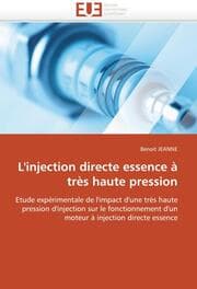 Cover von L'injection directe essence à très haute pression