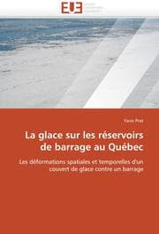 Cover von La glace sur les réservoirs de barrage au Québec