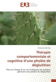 Cover von Thérapie comportementale et cognitive d'une phobie de déglutition