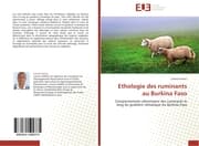 Cover von Ethologie des ruminants au Burkina Faso