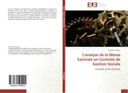Cover von L'analyse de la Masse Salariale en Contrôle de Gestion Sociale