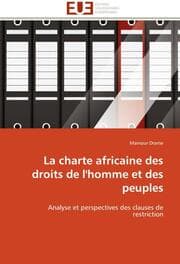Cover von La charte africaine des droits de l'homme et des peuples