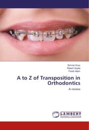 Cover von A to Z of Transposition in Orthodontics