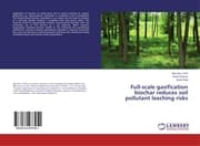 Cover von Full-scale gasification biochar reduces soil pollutant leaching risks