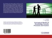 Cover von Conceptual Model of Knowledge Transfer Processes and Factors