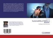 Cover von Sustainability of NGOs in Kosovo