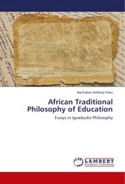 Cover von African Traditional Philosophy of Education