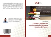 Cover von Existence globale des solutions des Systèmes de Réaction-Diffusion
