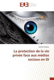 Cover von La protection de la vie privée face aux médias sociaux en DI