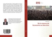 Cover von De la mesure de l'économie au bien-être