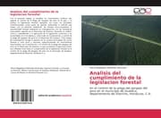Cover von Analisis del cumplimiento de la legislacion forestal