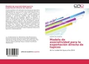 Cover von Modelo de asociatividad para la exportación directa de tapices