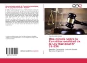 Cover von Una mirada sobre la Constitucionalidad de la Ley Nacional N 26.854
