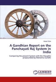 Cover von A Gandhian Report on the Panchayati Raj System in India