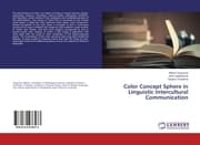 Cover von Color Concept Sphere in Linguistic Intercultural Communication