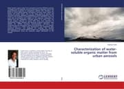 Cover von Characterization of water-soluble organic matter from urban aerosols
