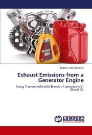 Cover von Exhaust Emissions from a Generator Engine