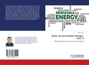 Cover von Solar air pre-heater design, Vol. II