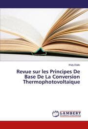 Cover von Revue sur les Principes De Base De La Conversion Thermophotovoltaïque