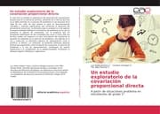 Cover von Un estudio exploratorio de la covariación proporcional directa