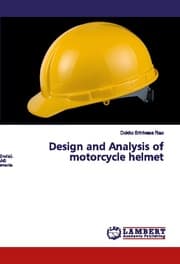 Cover von Design and Analysis of motorcycle helmet