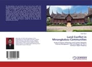 Cover von Land Conflict in Minangkabau Communities
