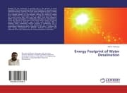 Cover von Energy Footprint of Water Desalination