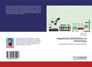Cover von Important definitions in Chemistry