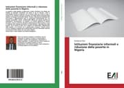 Cover von Istituzioni finanziarie informali e riduzione della povertà in Nigeria