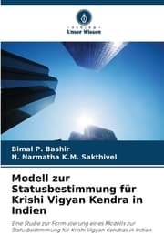 Cover von Modell zur Statusbestimmung für Krishi Vigyan Kendra in Indien