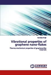 Cover von Vibrational properties of graphene nano-flakes
