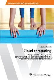 Cover von Cloud computing