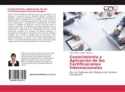 Cover von Conocimiento y Aplicación de las Certificaciones Internacionales