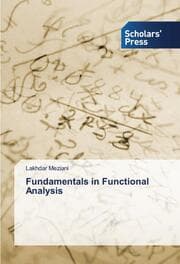 Cover von Fundamentals in Functional Analysis