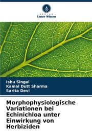 Cover von Morphophysiologische Variationen bei Echinichloa unter Einwirkung von Herbiziden