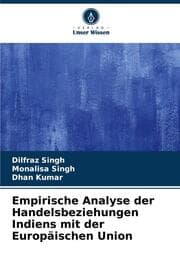 Cover von Empirische Analyse der Handelsbeziehungen Indiens mit der Europäischen Union