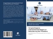 Cover von Vorgeschlagene Interventionsstrategie zur Reduzierung der Prävalenz